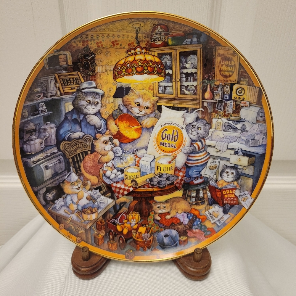 The Franklin Mint Heirloom 1995 Collector's Plate By Bill Bell